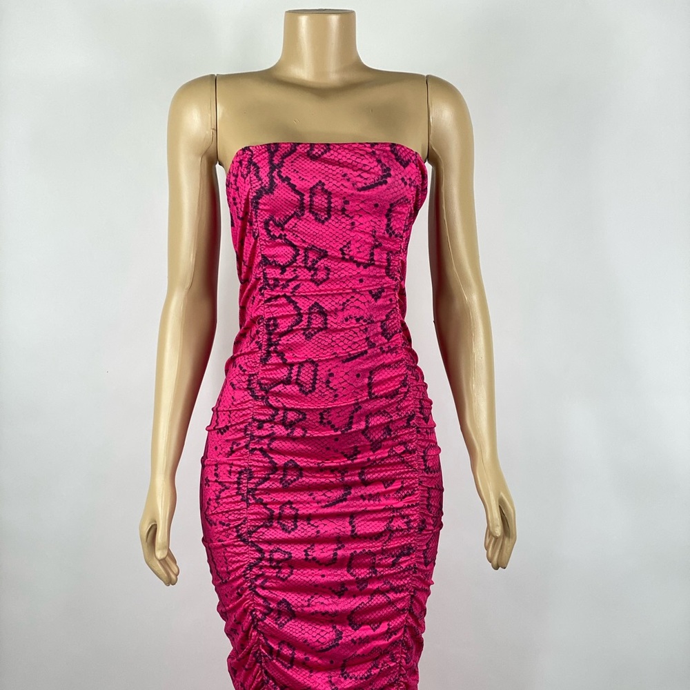 “Lethal” Tube Midi dress